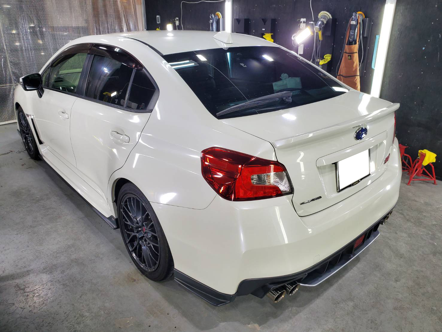 スバル インプレッサWRX 施工写真 (2)