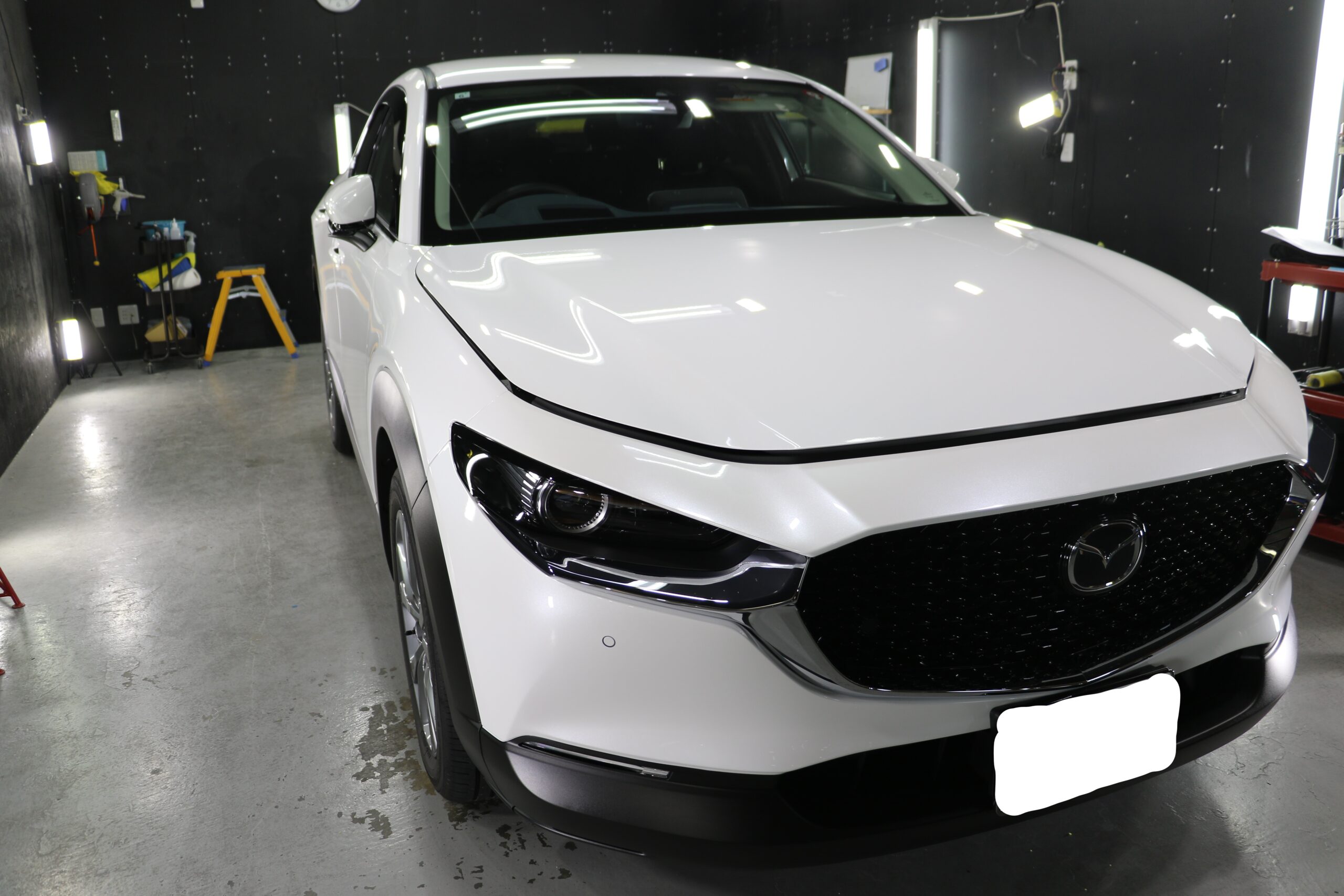 マツダ CX-30ボディいろいろコーティング 施工写真 (9)