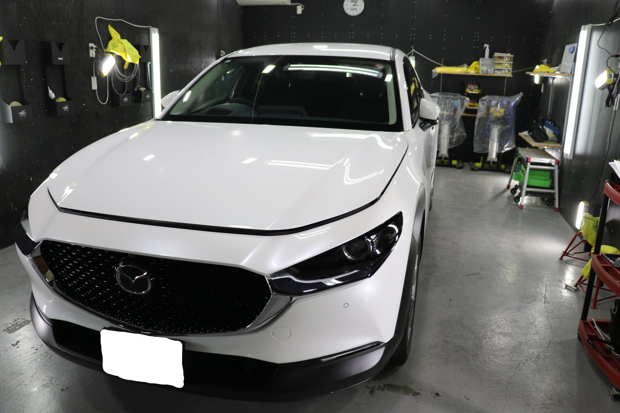 マツダ CX-30ボディいろいろコーティング 施工写真 (4)