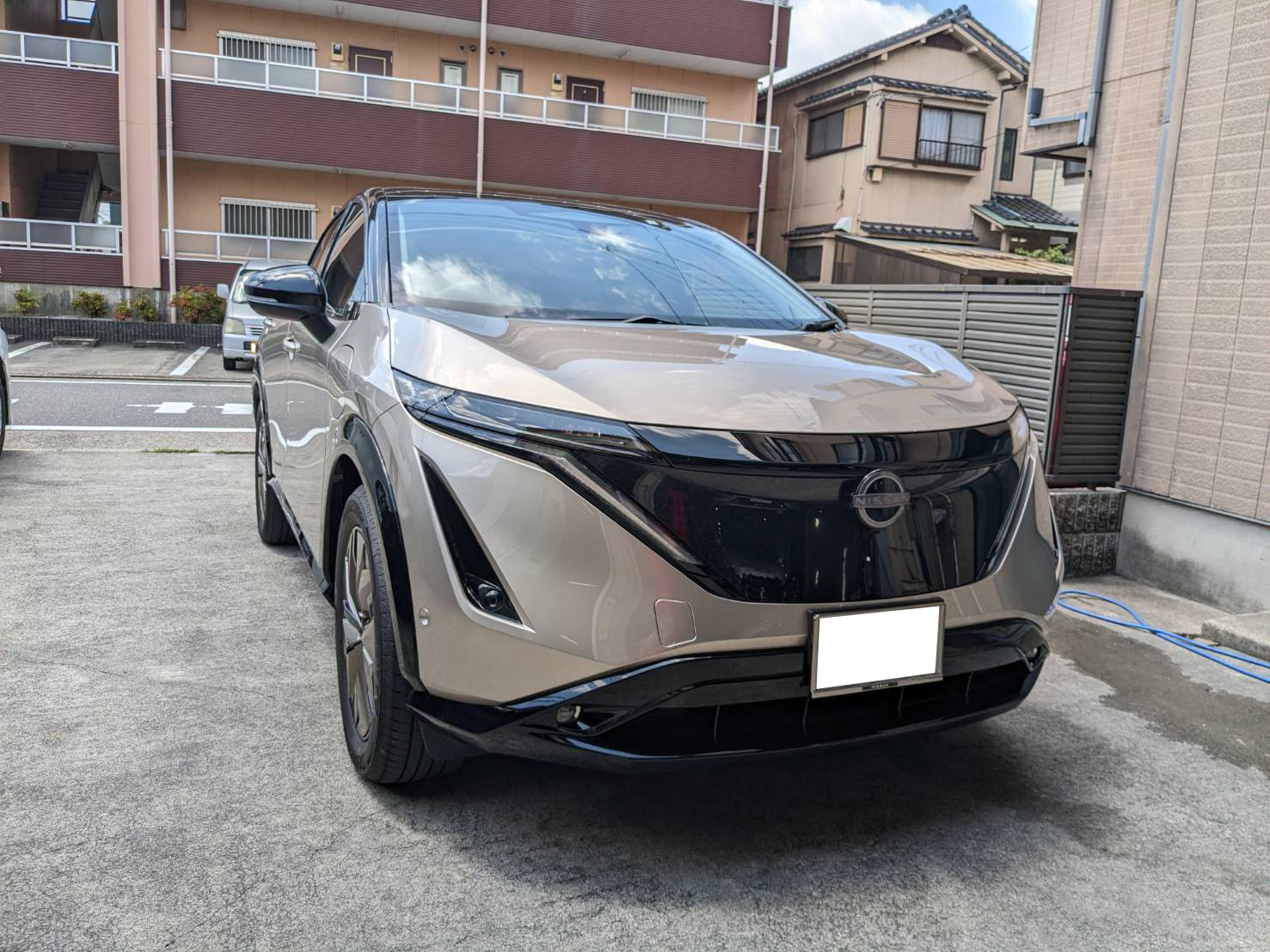 日産 アリア 施工写真 (1)