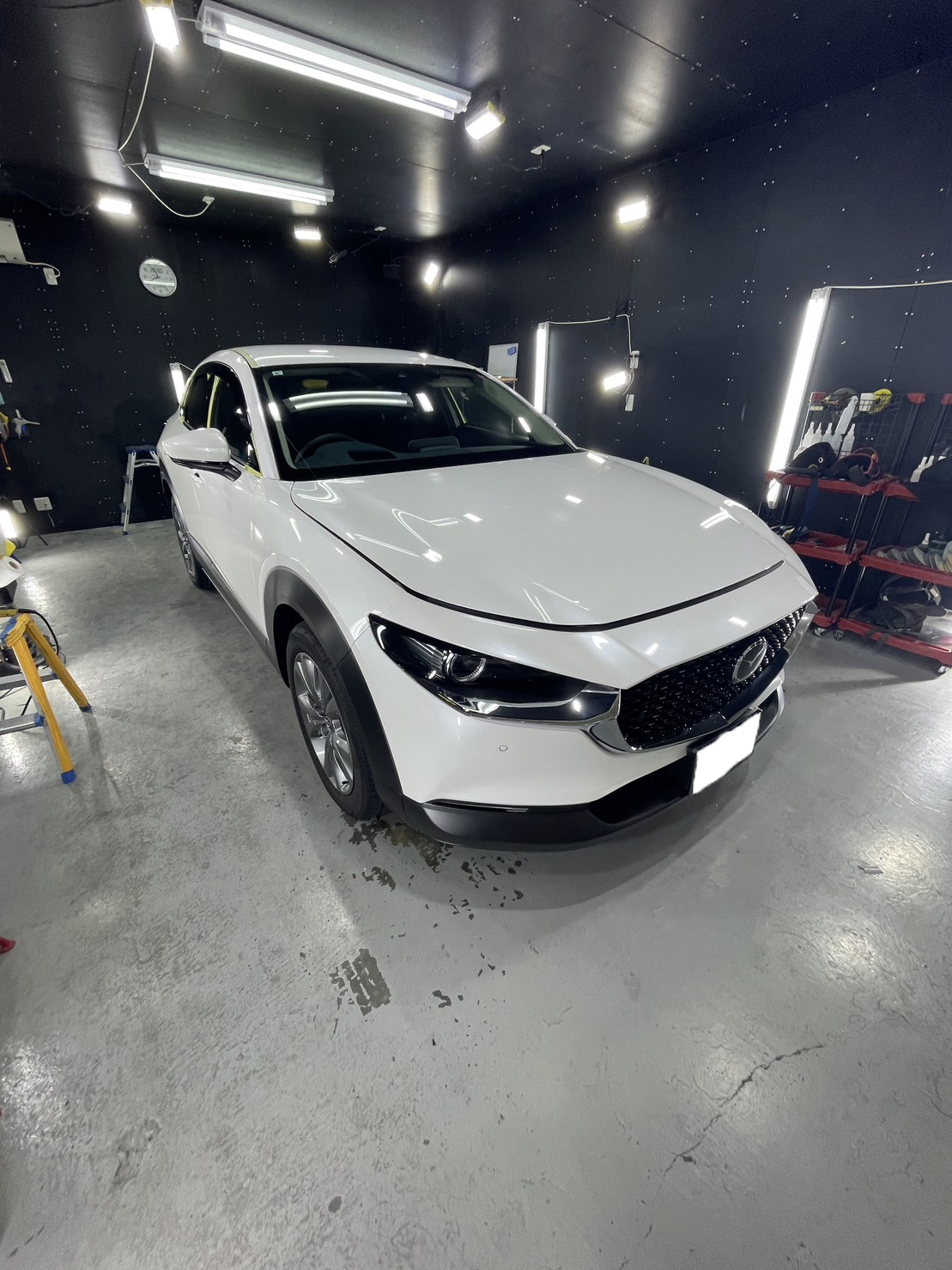 マツダ CX-30ボディいろいろコーティング 施工写真 (1)
