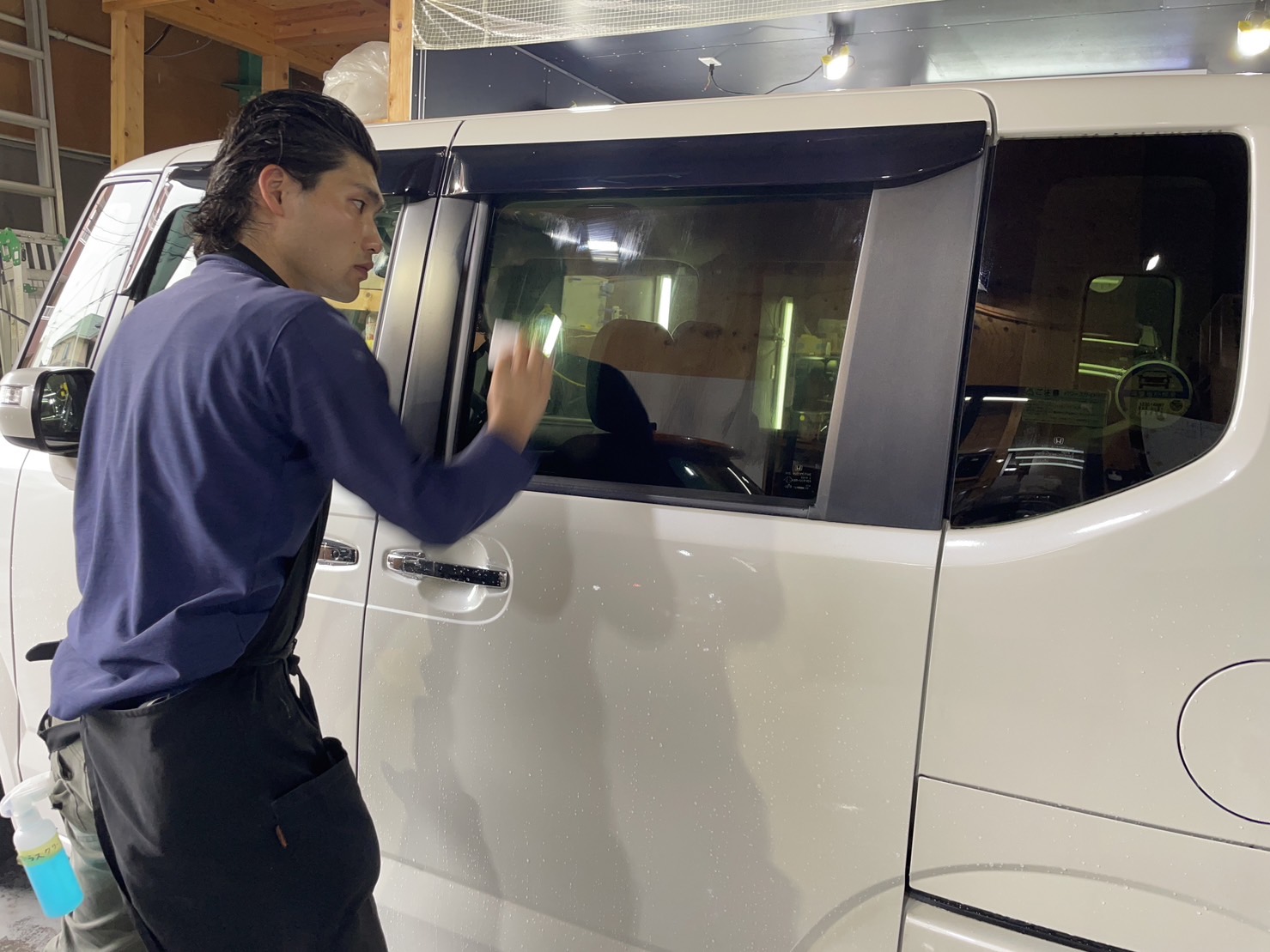 ホンダ N-box 施工写真 (5)