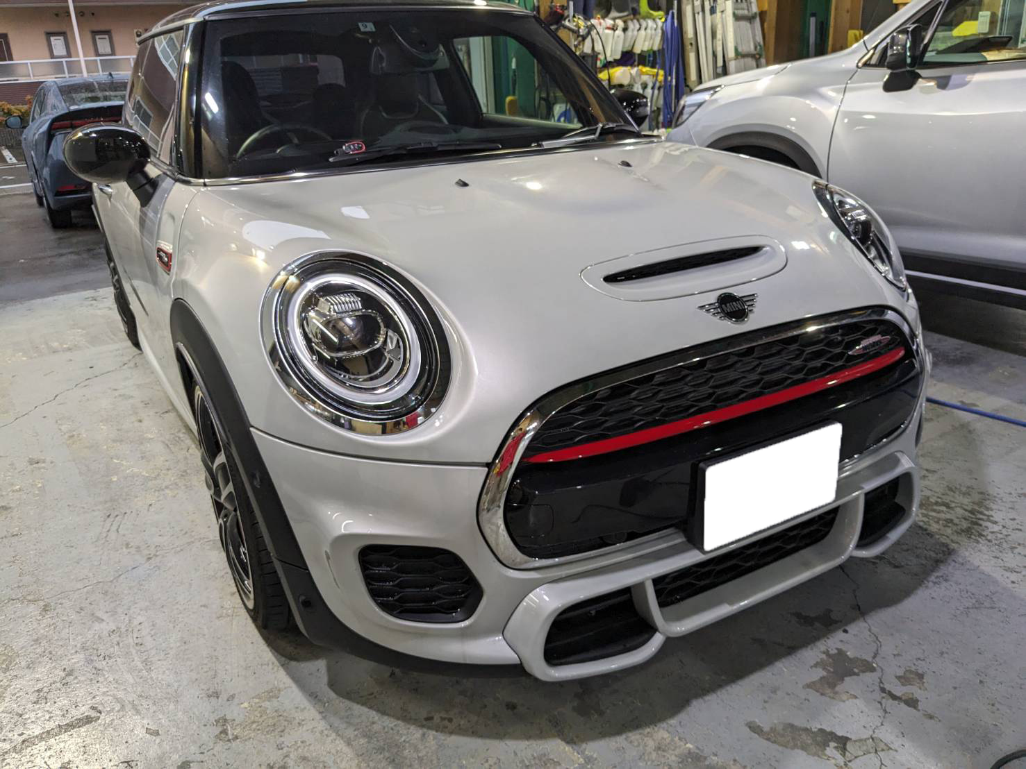 MINI ジョンクーパーワークス 施工写真 (6)