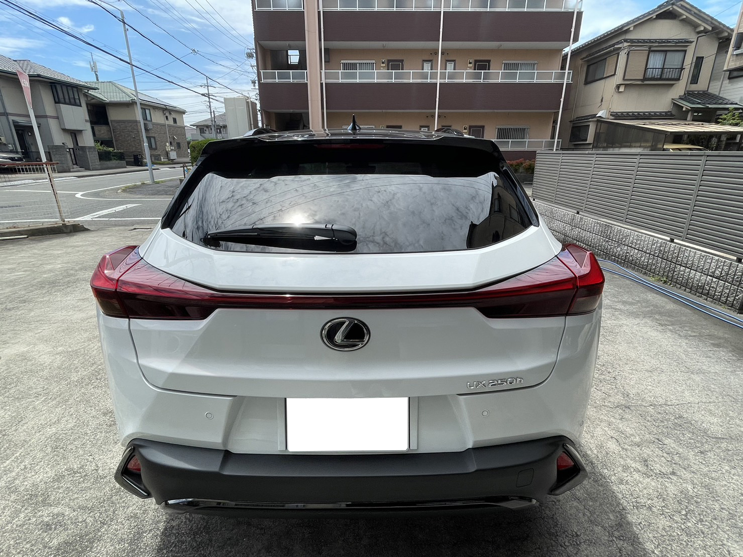 レクサス UX 施工写真 (3)
