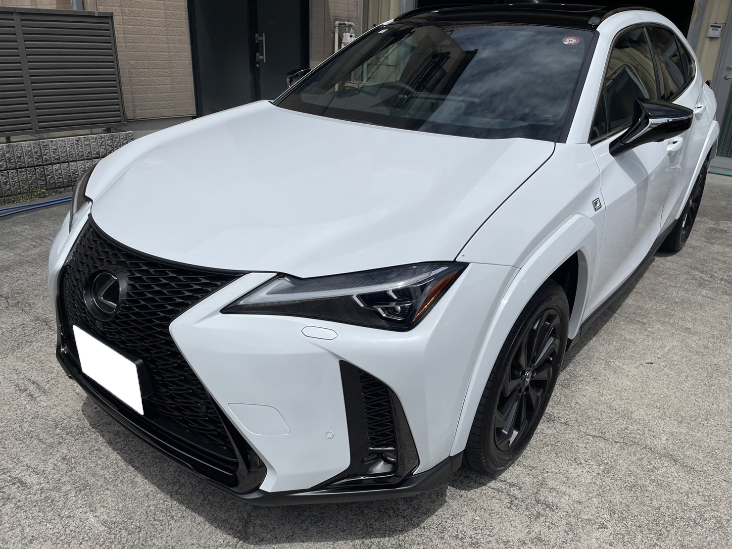 レクサス UX 施工写真 (1)