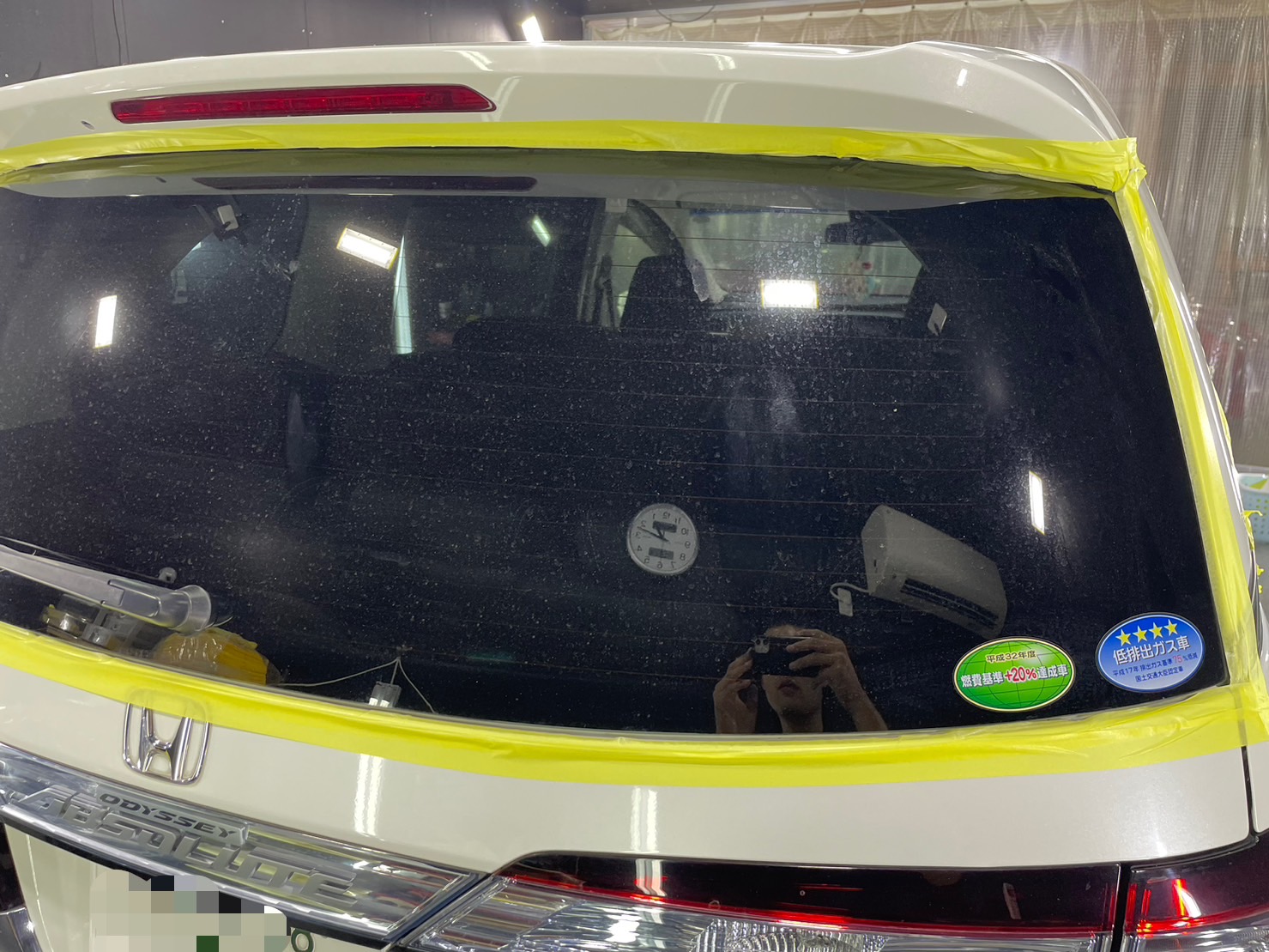 ホンダ オデッセイ 施工写真 (7)