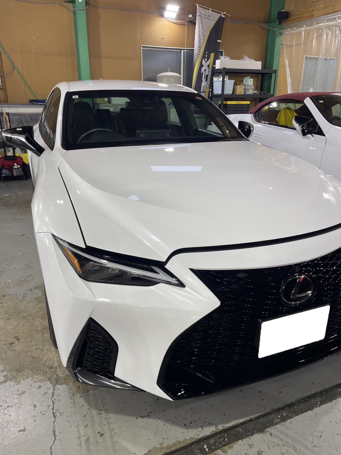 レクサス IS 施工写真 (3)