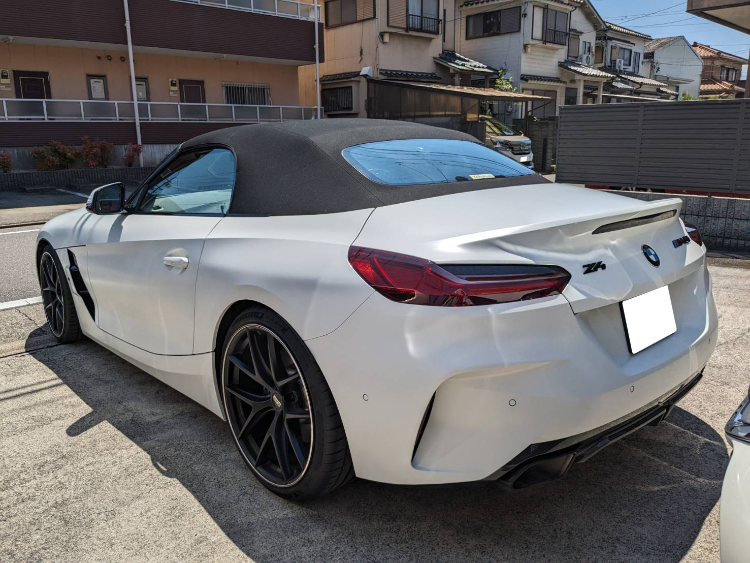 BMW Z4 施工写真 (9)