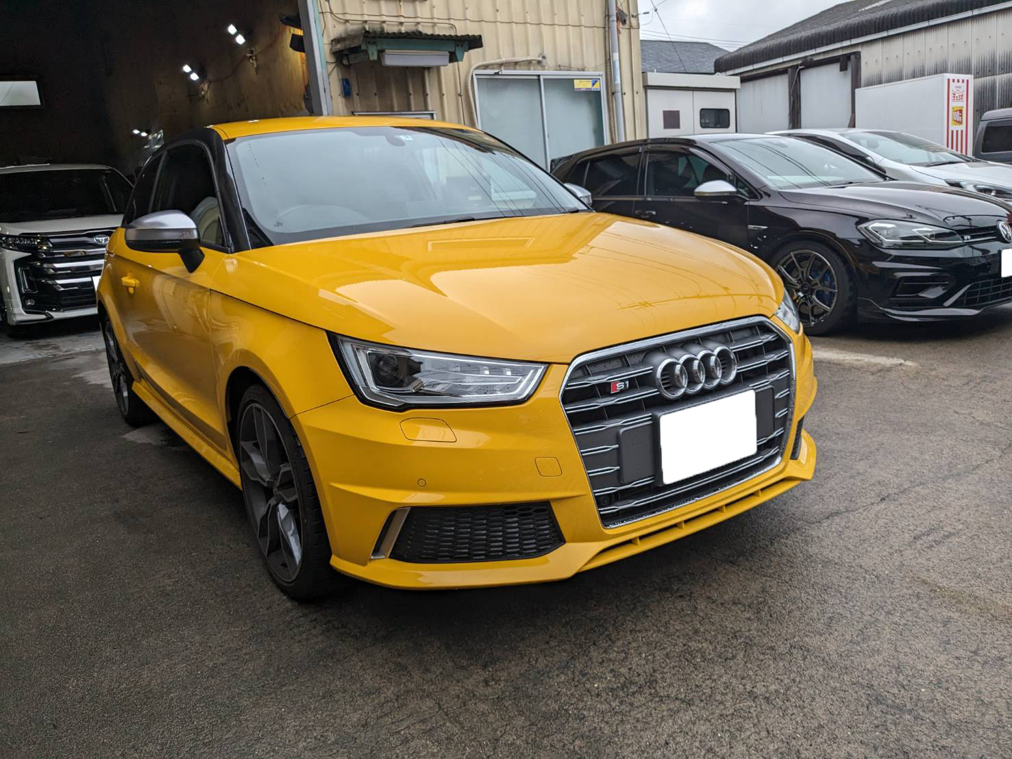 アウディ 施工写真 (1)
