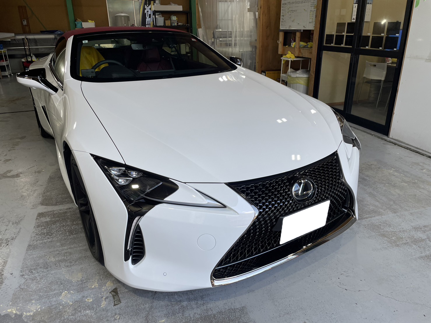 プロテクションフィルム 施工写真 (1)