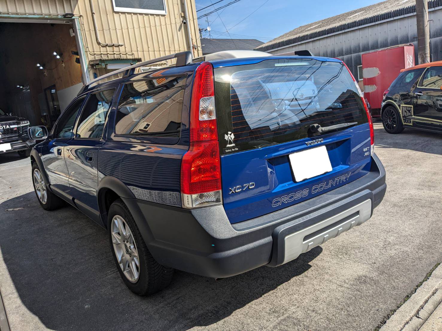 ボルボ XC70 施工写真 (2)