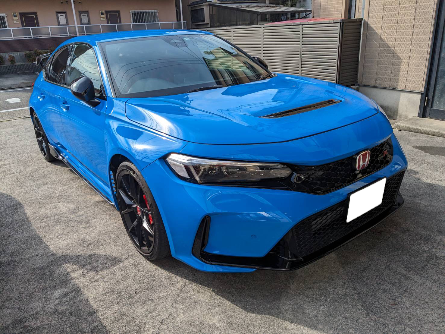 ホンダ シビックタイプR 施工写真 (1)