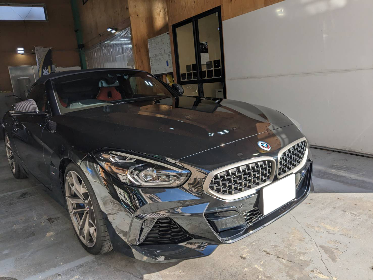 BMW Z4 施工写真 (2)