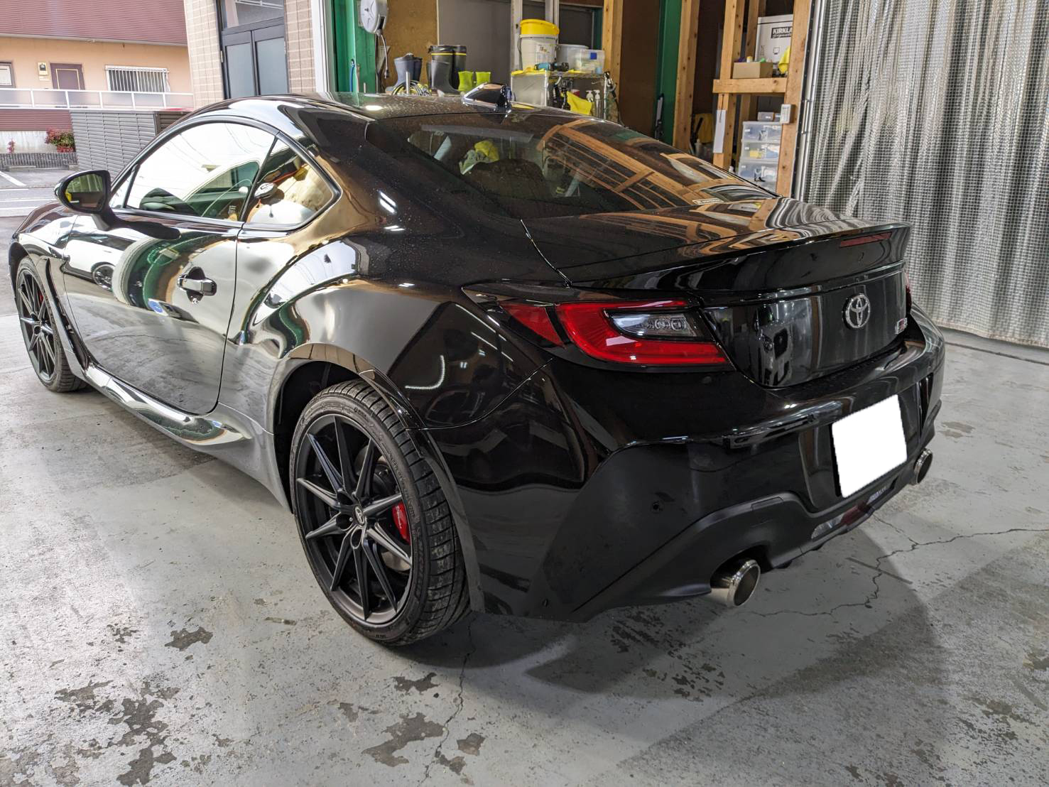 トヨタ GR86 施工写真 (2)
