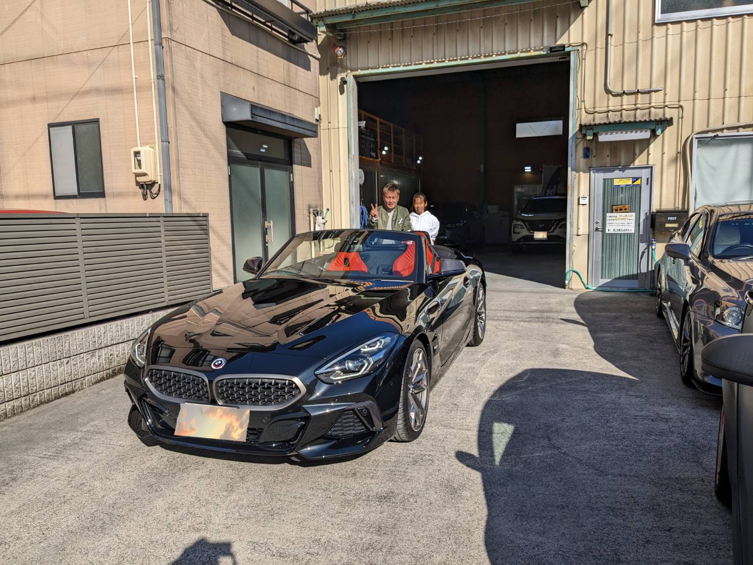 BMW Z4 施工写真 (13)