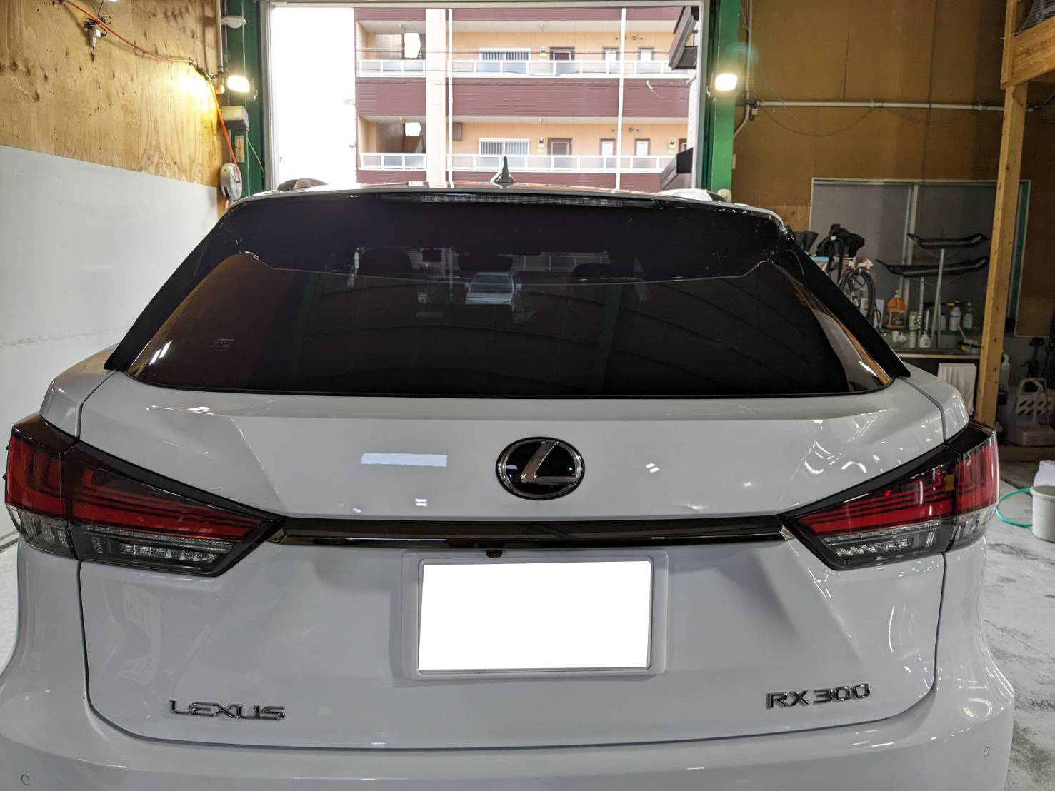 レクサス RX300Fスポーツ 施工写真 (5)