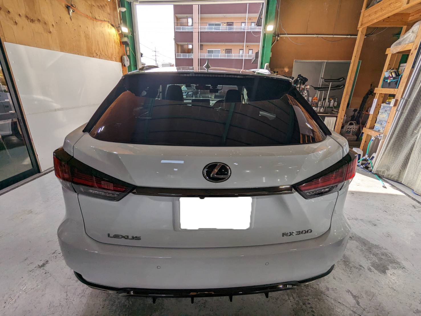 レクサス RX300Fスポーツ 施工写真 (3)