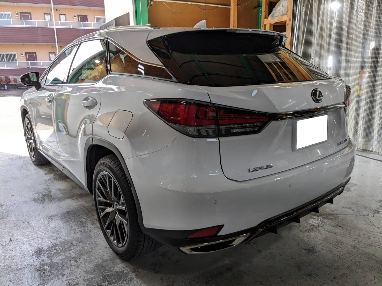 レクサス RX300Fスポーツ 施工写真 (2)