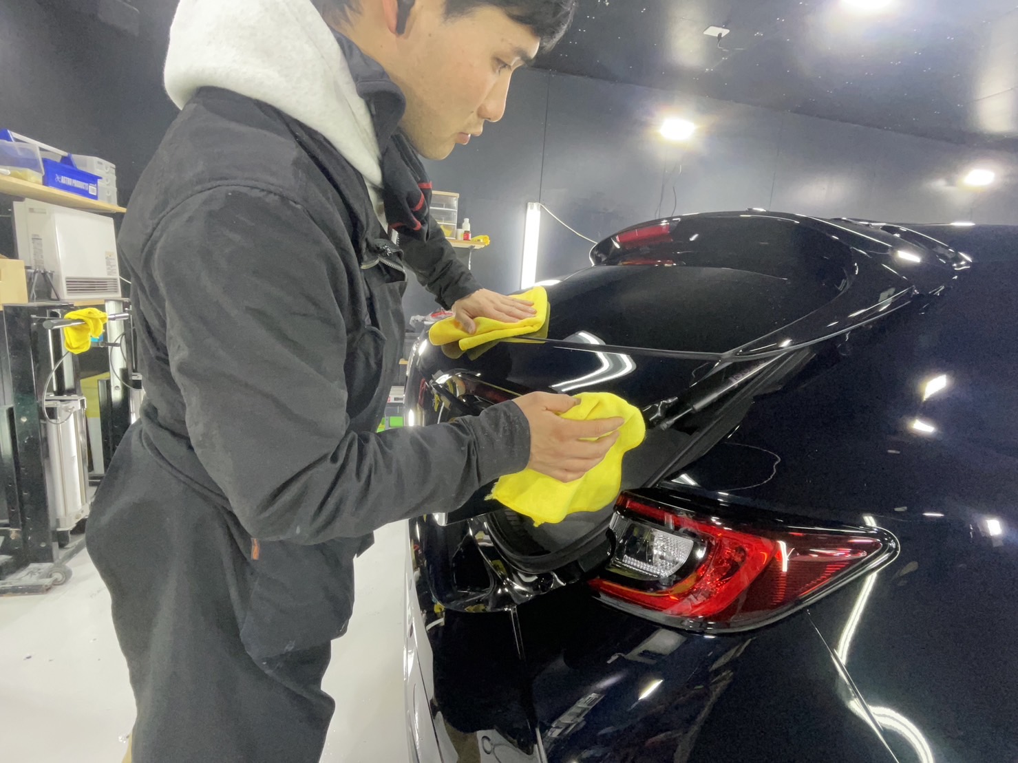 トヨタ カローラスポーツ 施工写真 (17)