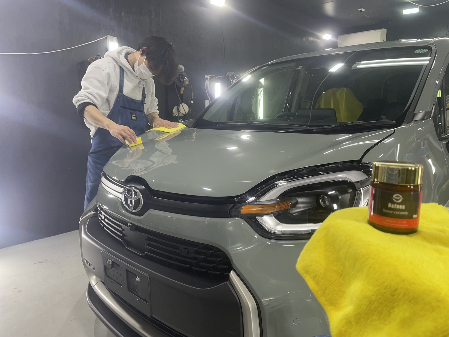 トヨタ 新型シエンタ 施工写真 (6)