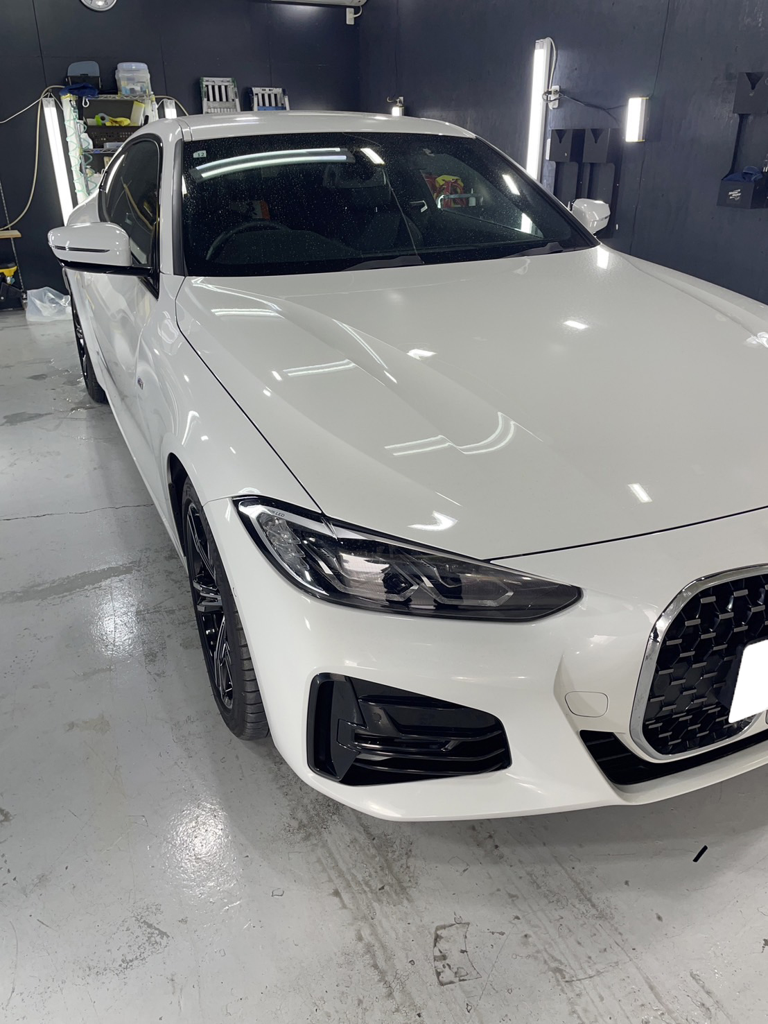 BMW 420i 施工写真 (2)