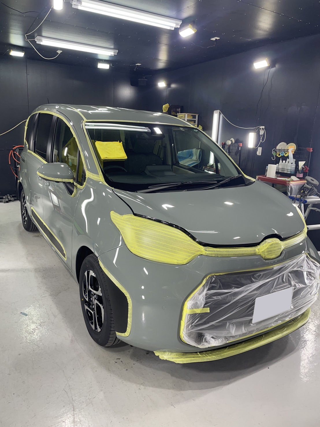トヨタ 新型シエンタ 施工写真 (2)