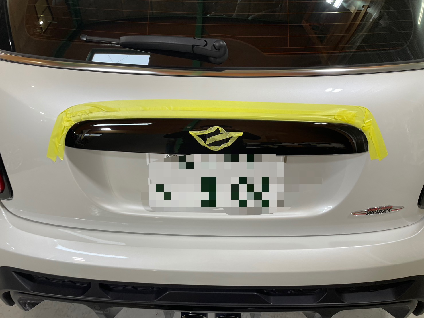 MINI ジョンクーパーワークス 施工写真 (6)