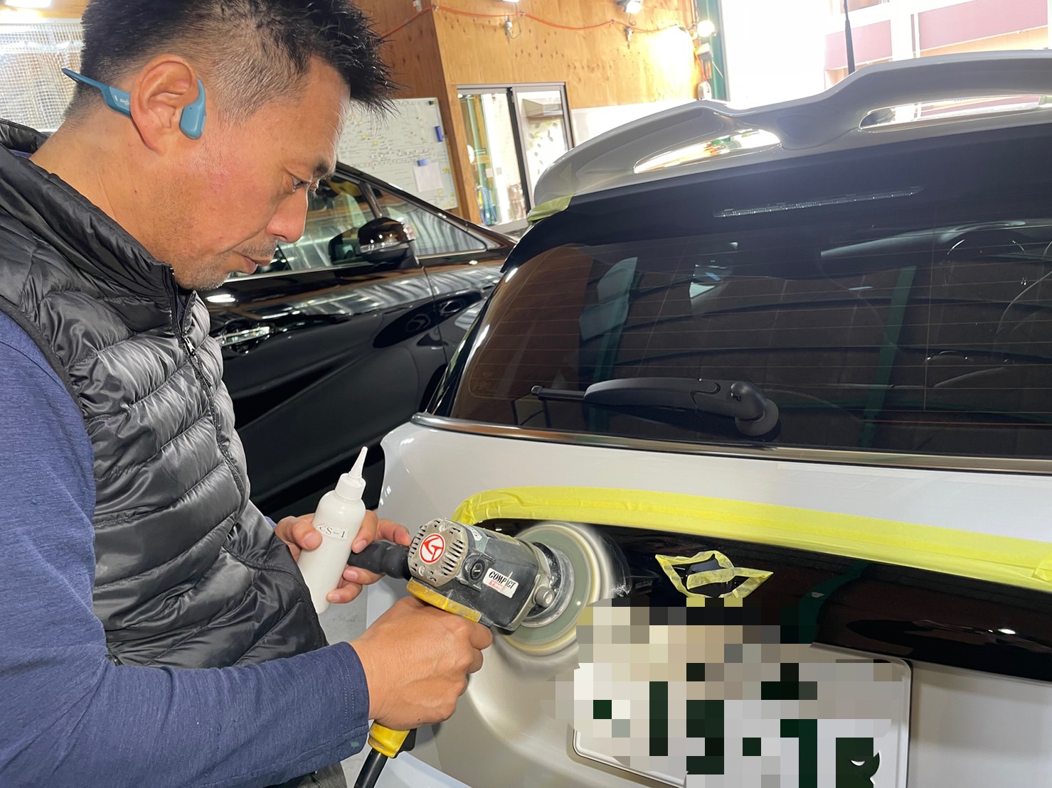MINI ジョンクーパーワークス 施工写真 (8)