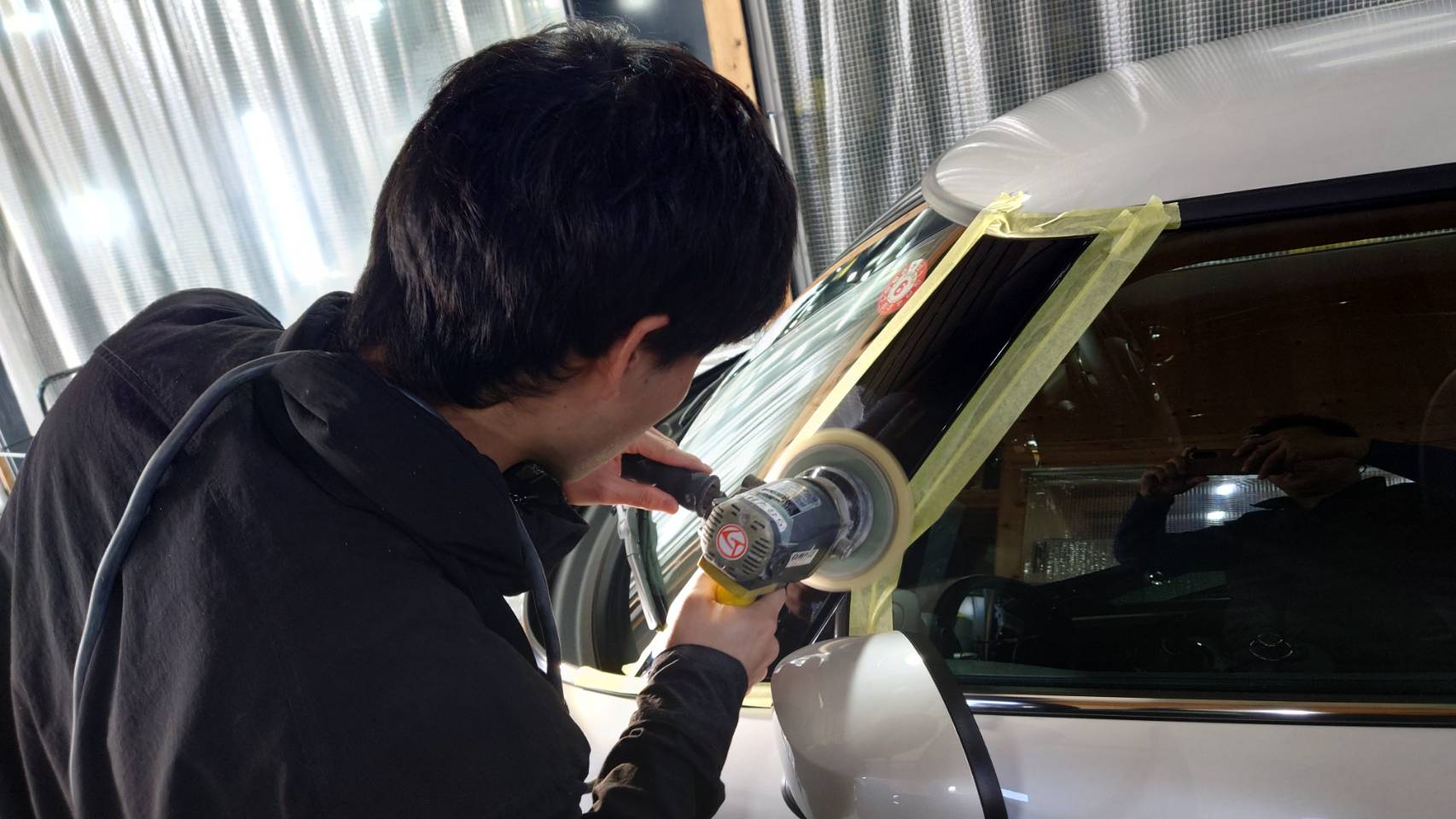 MINI ジョンクーパーワークス 施工写真 (10)