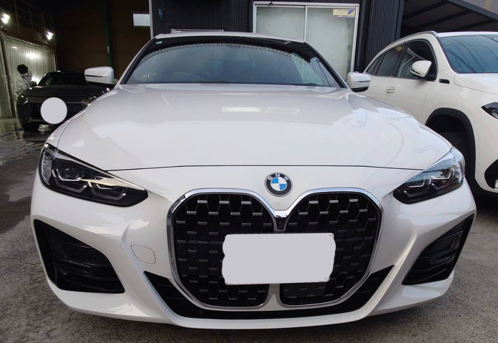 BMW 420i 施工写真 (1)