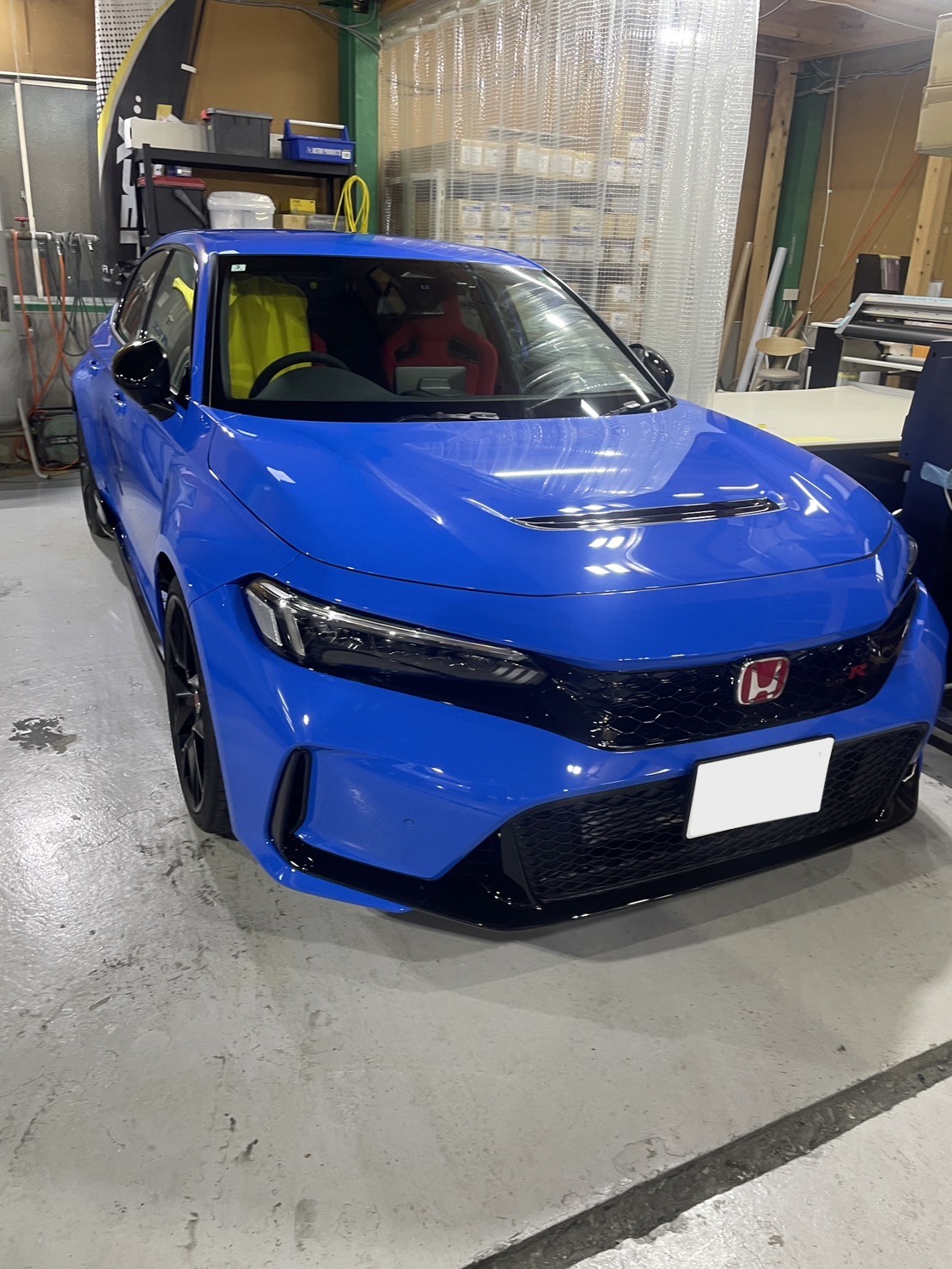 ホンダ 新型シビックTYPE-R 施工写真 (11)