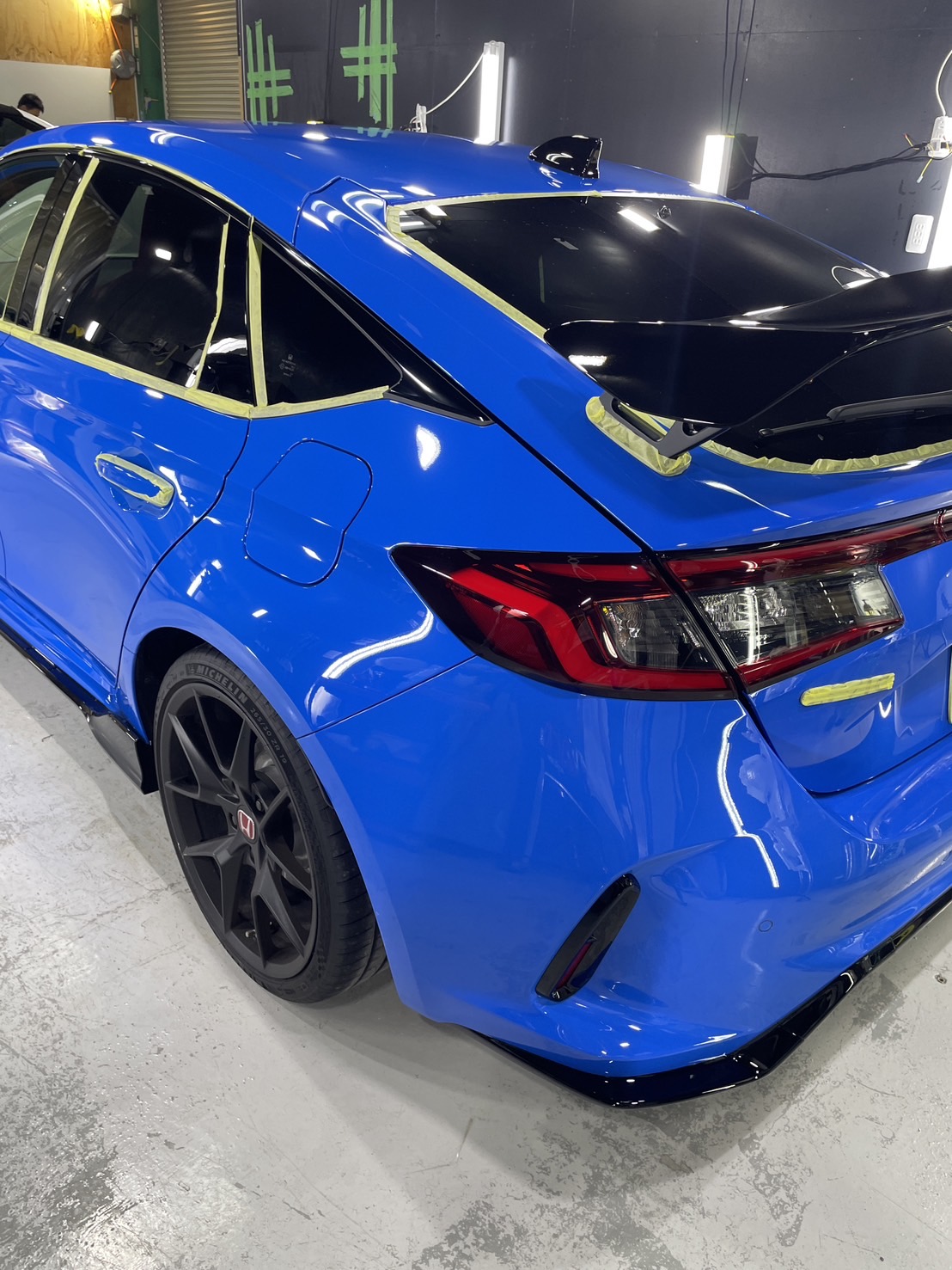 ホンダ 新型シビックTYPE-R 施工写真 (5)