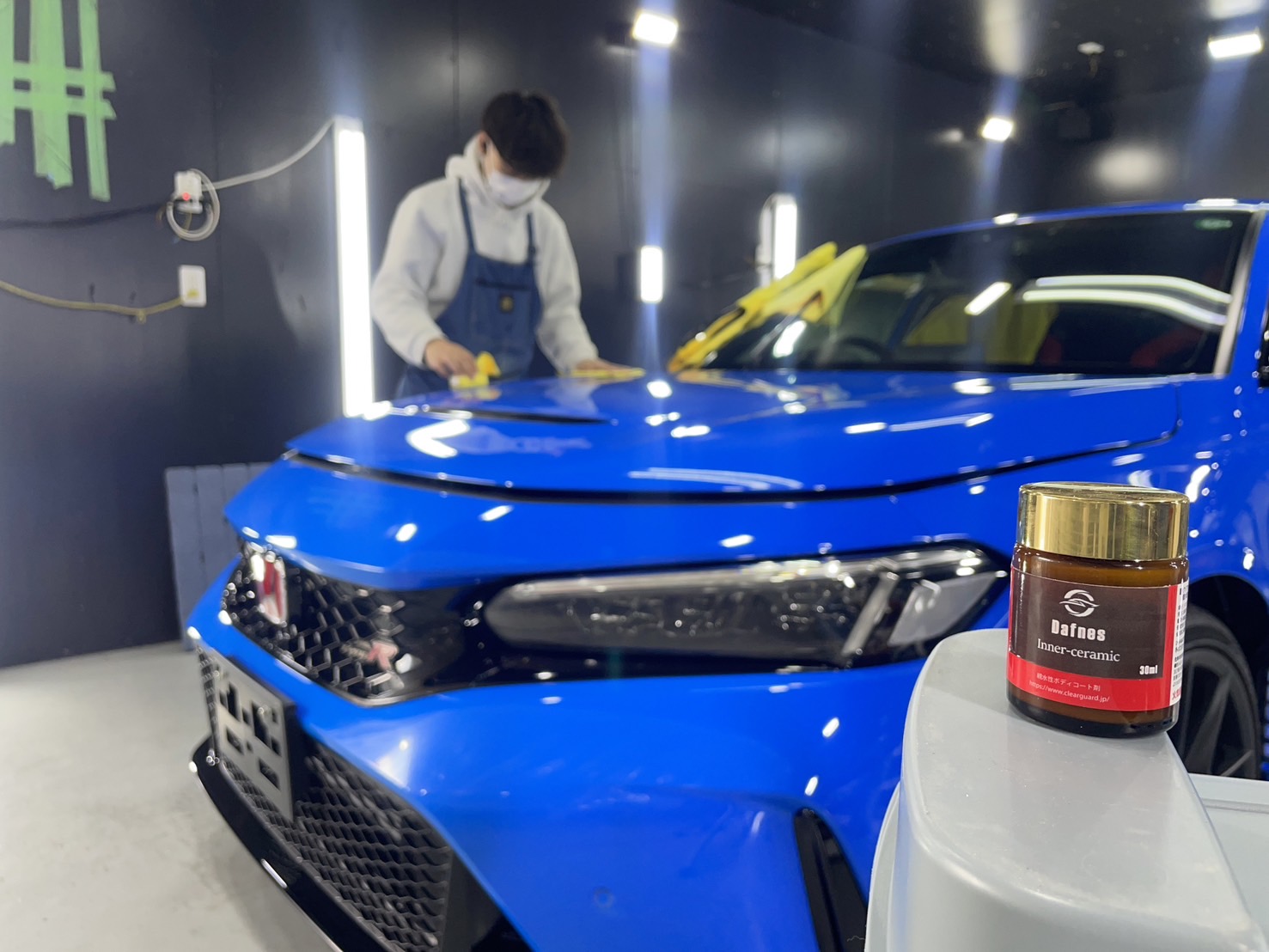 ホンダ 新型シビックTYPE-R 施工写真 (6)