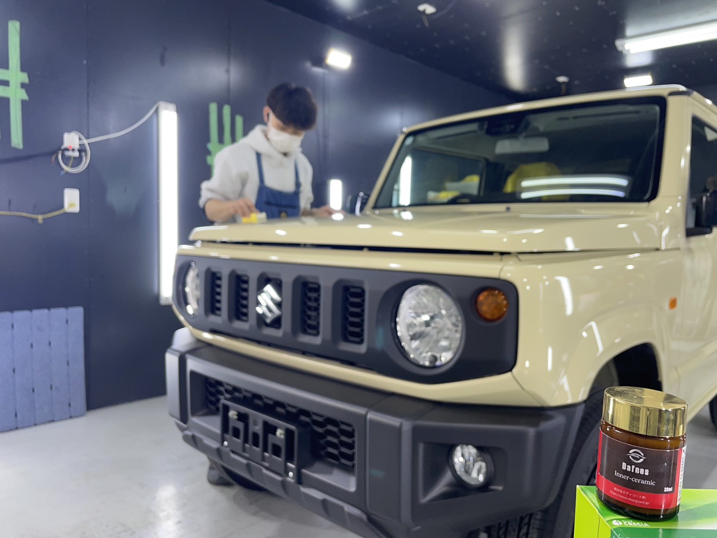 スズキ 新型ジムニー 施工写真 (9)