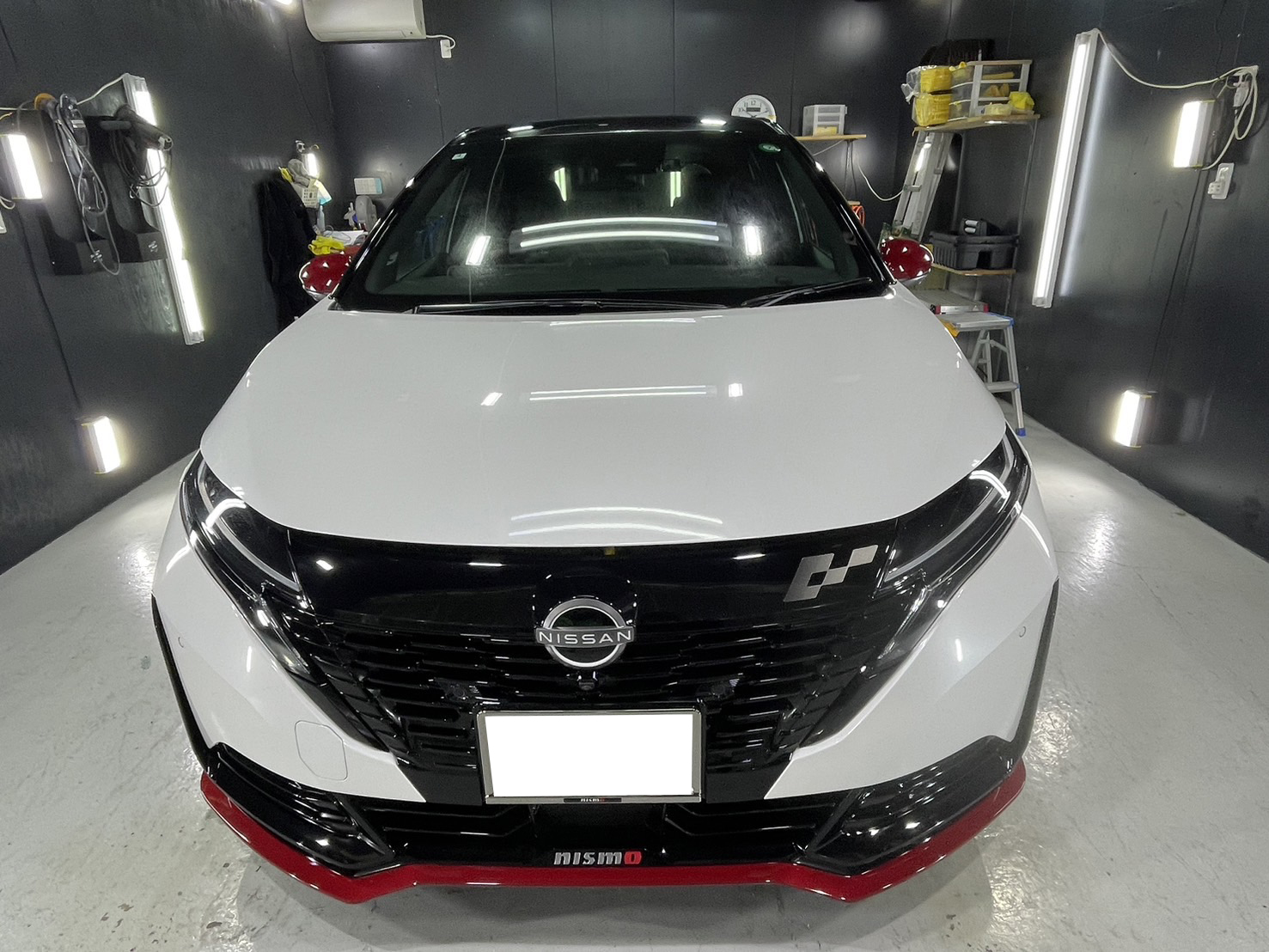 日産 オーラニスモ 施工写真 (1)
