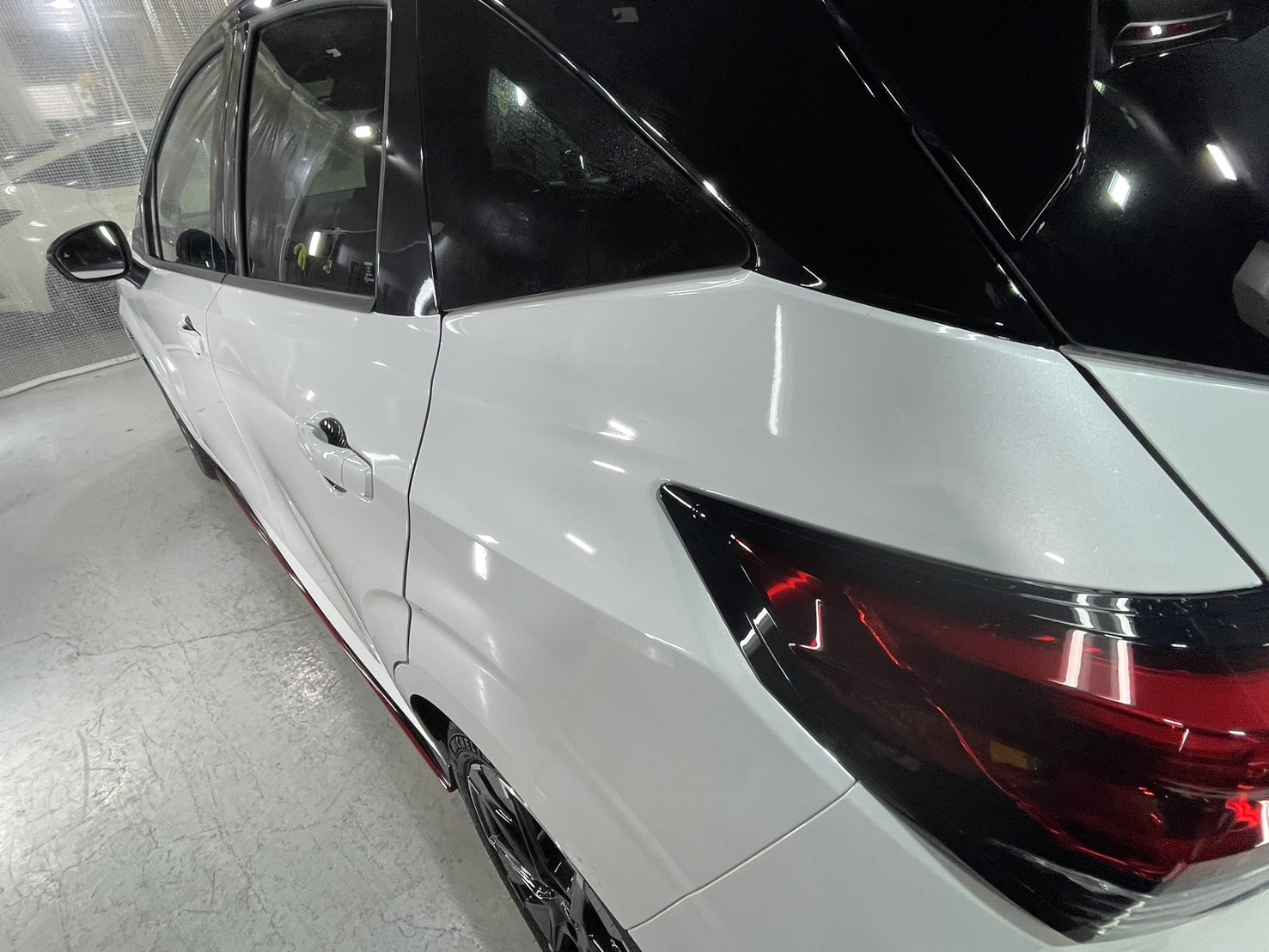 日産 オーラニスモ 施工写真 (3)