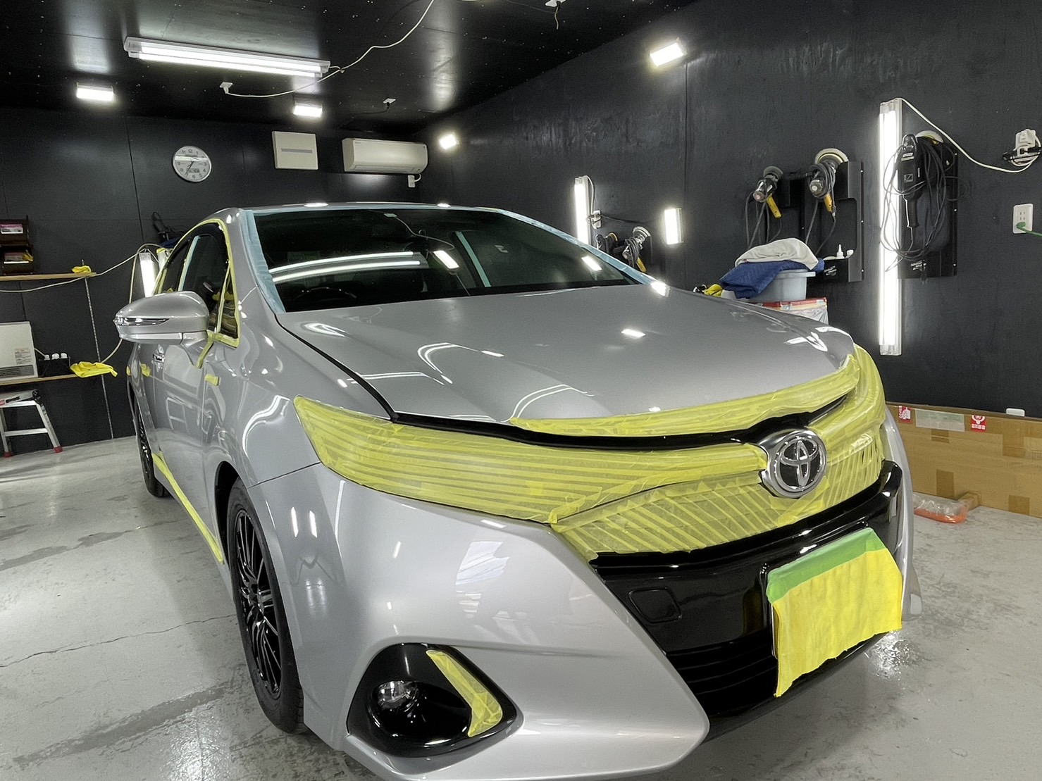 トヨタ SAI 施工写真 (4)