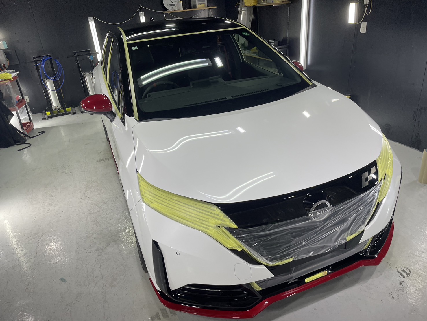 日産 オーラニスモ 施工写真 (4)