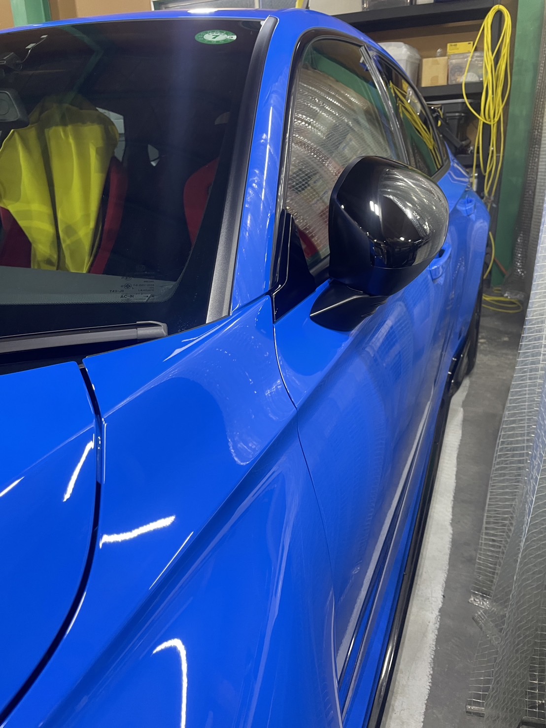 ホンダ 新型シビックTYPE-R 施工写真 (12)