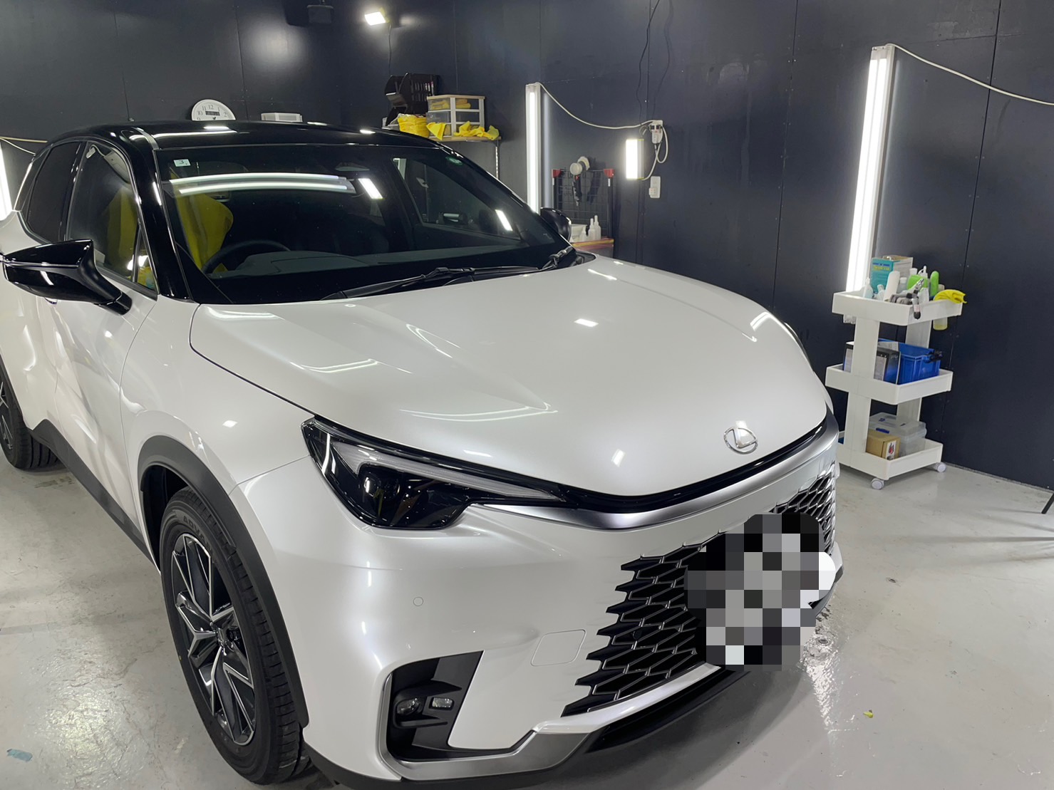 レクサス LBX 施工写真 (1)