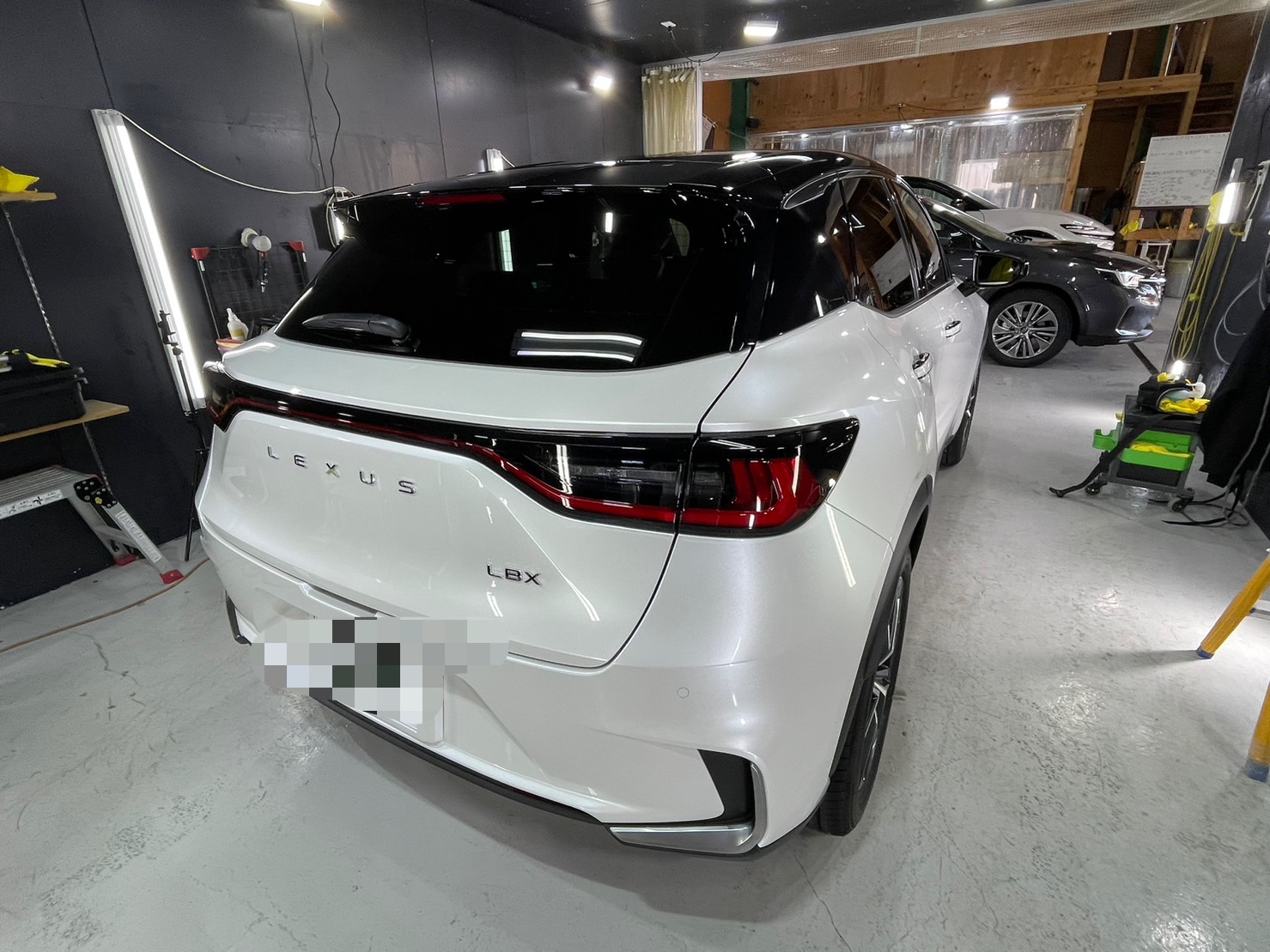 レクサス LBX 施工写真 (9)