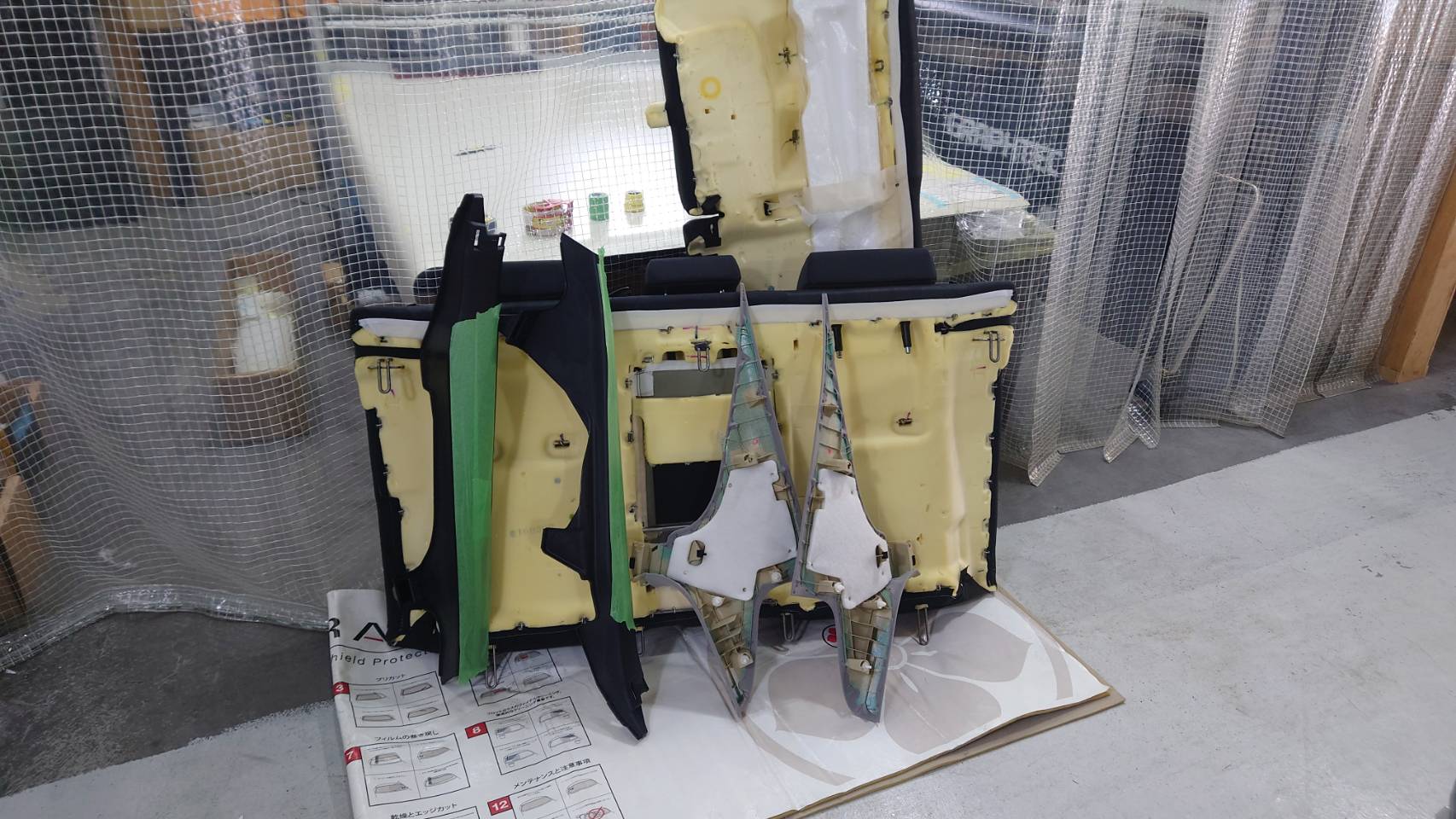 トヨタ SAI 施工写真 (7)