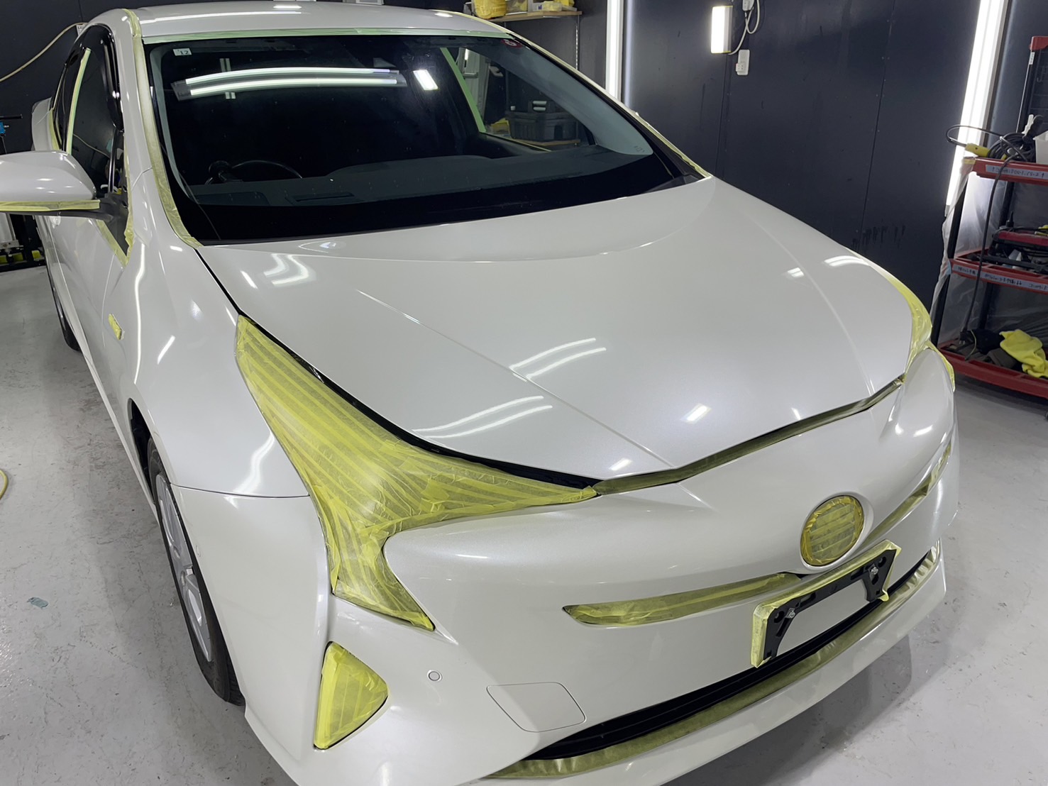トヨタ 50プリウス 施工写真 (10)