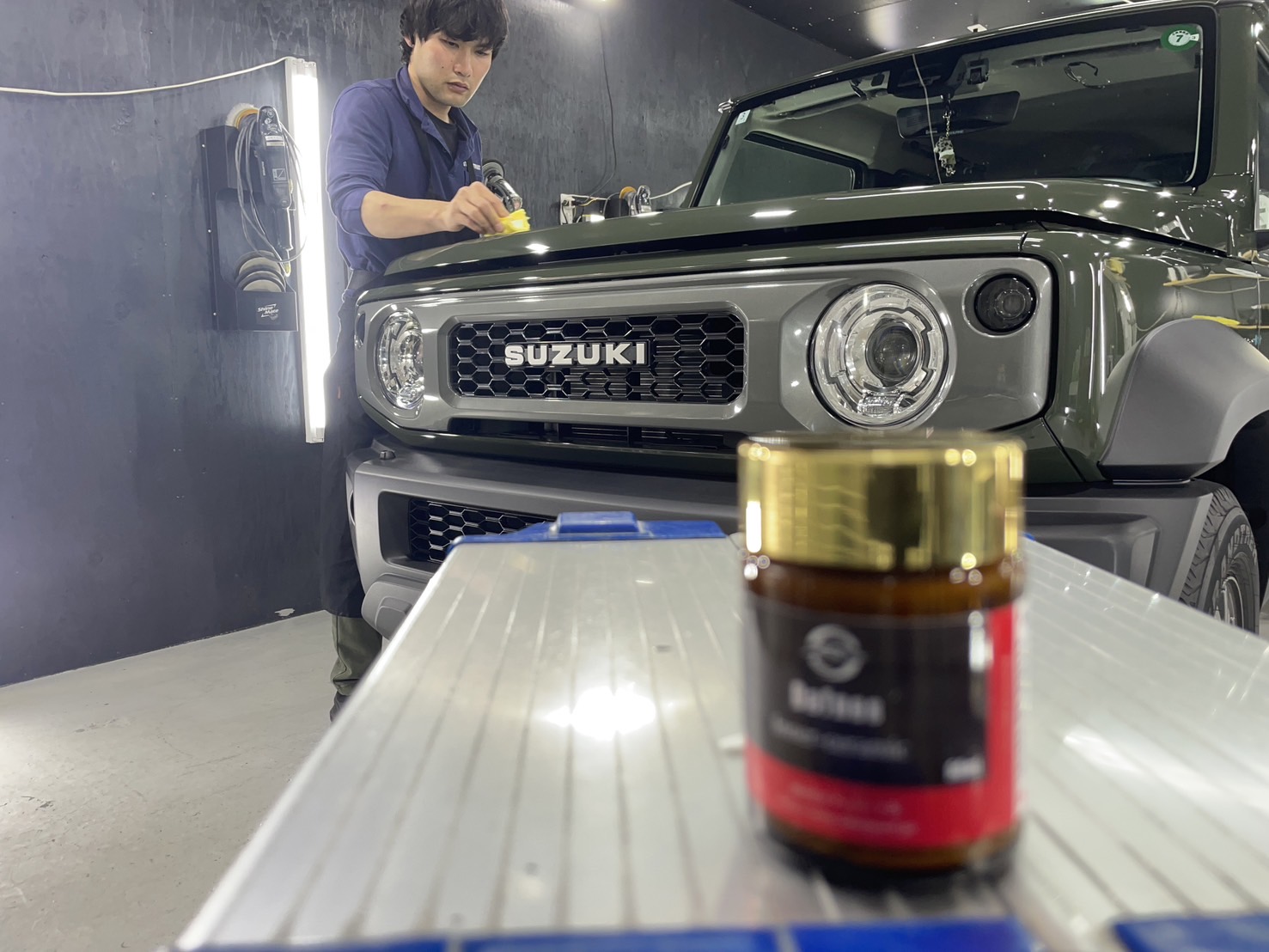 スズキ 新型ジムニーシエラ 施工写真 (5)