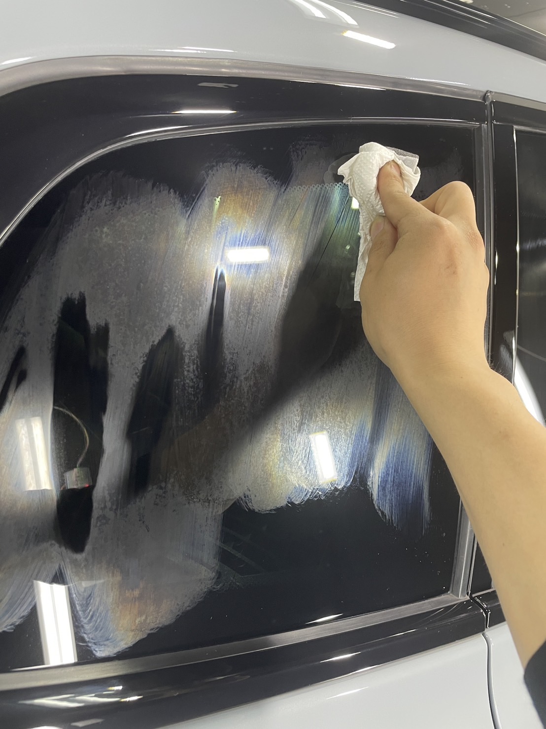 BMW 新型X3 施工写真 (5)
