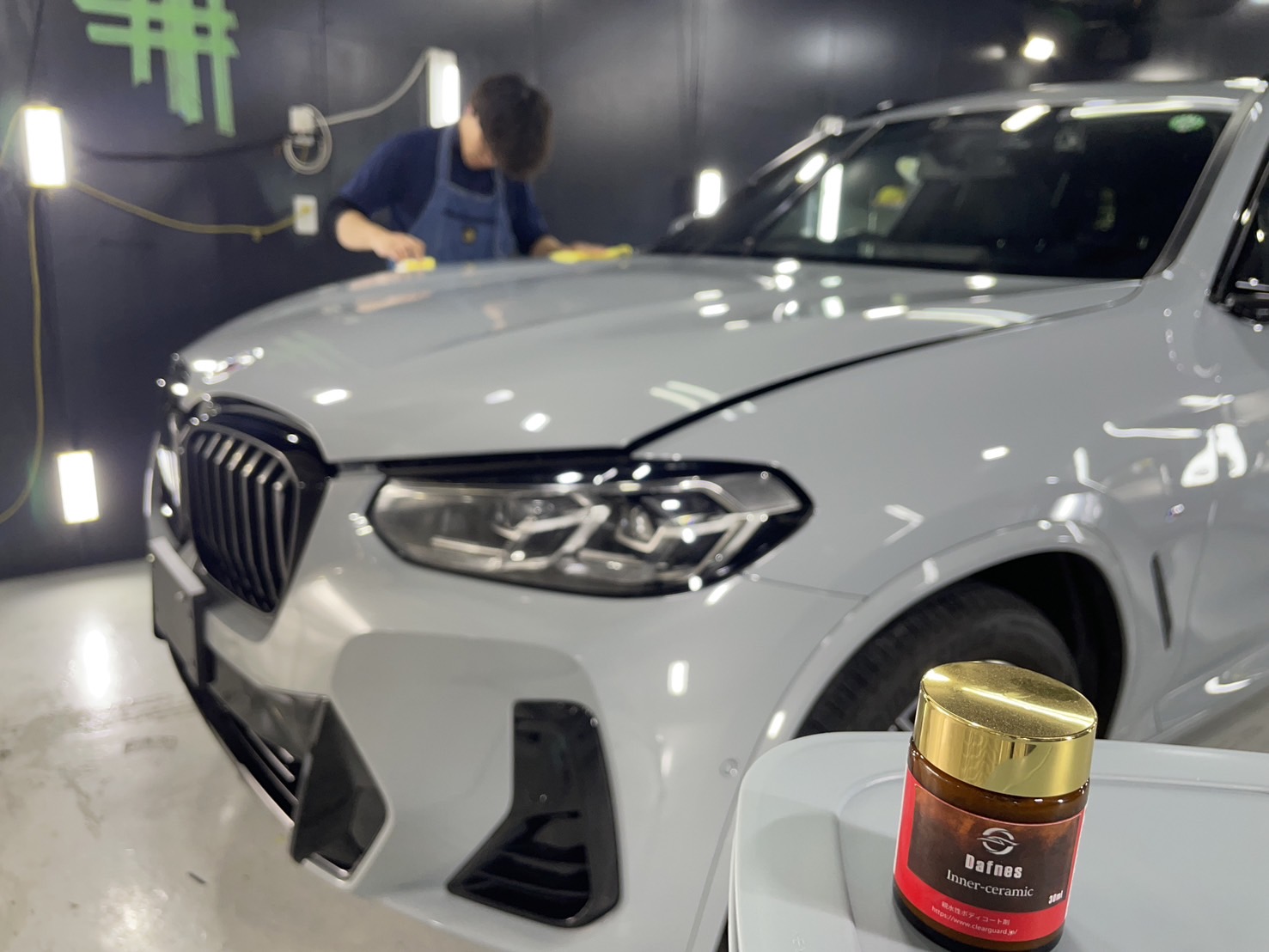 BMW 新型X3 施工写真 (7)