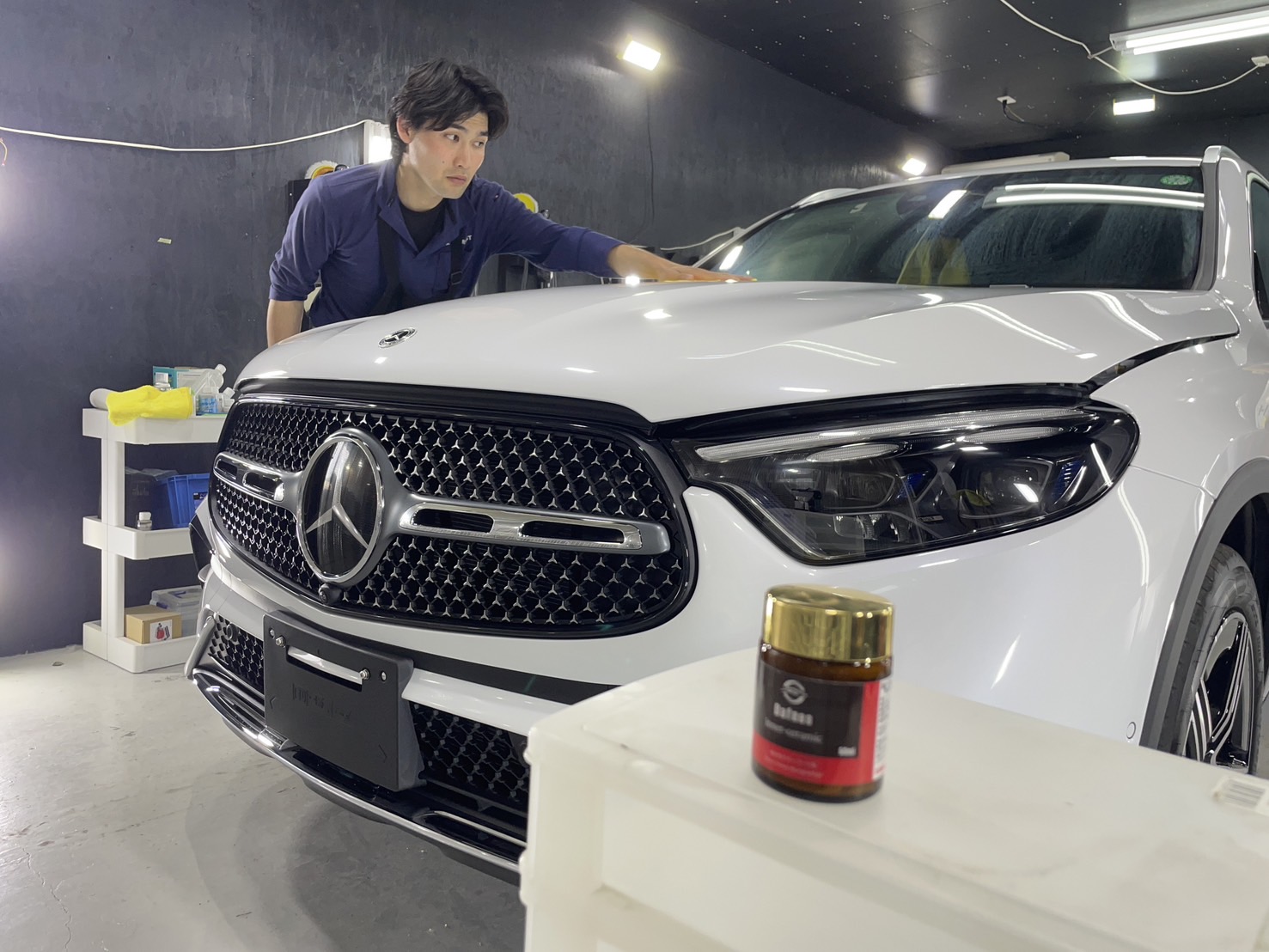 メルセデス・ベンツ 施工写真 (5)