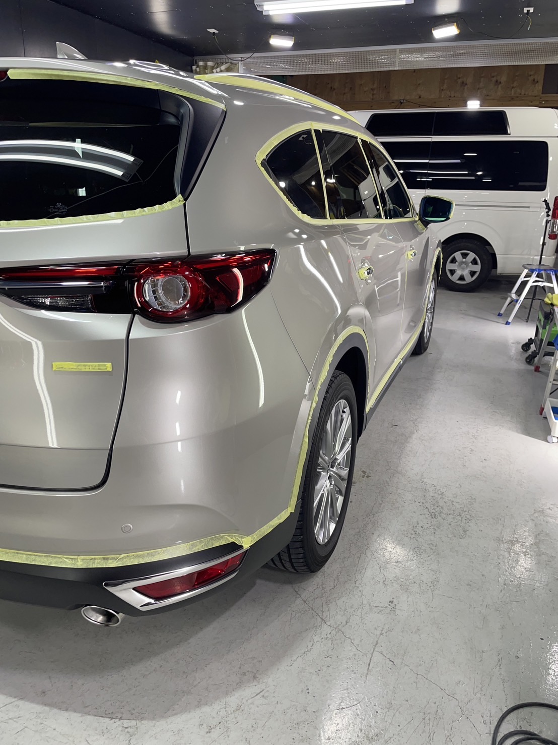 マツダ CX-8 施工写真 (3)