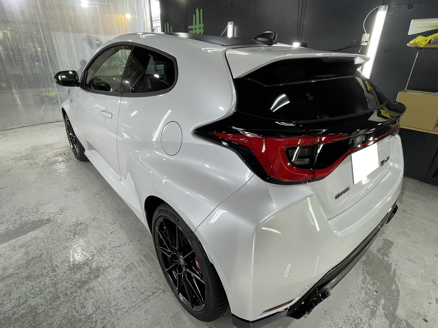 トヨタ GRヤリス 施工写真 (13)