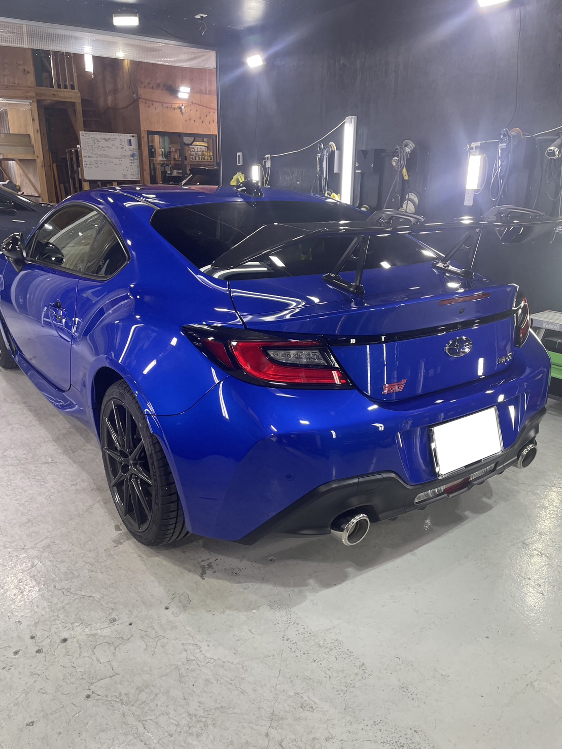 スバル BRZ 施工写真 (9)